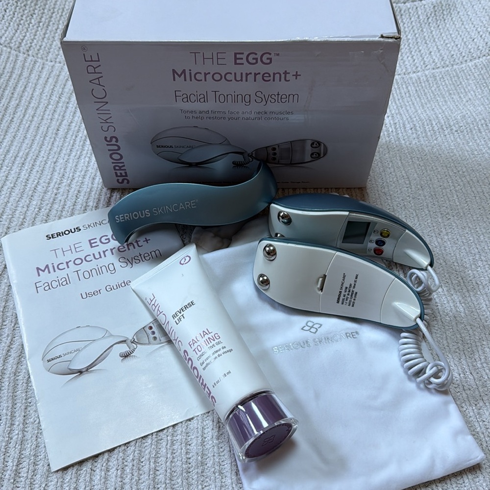 Serious Skin Care EGG Microcurrent + Facial Toning System